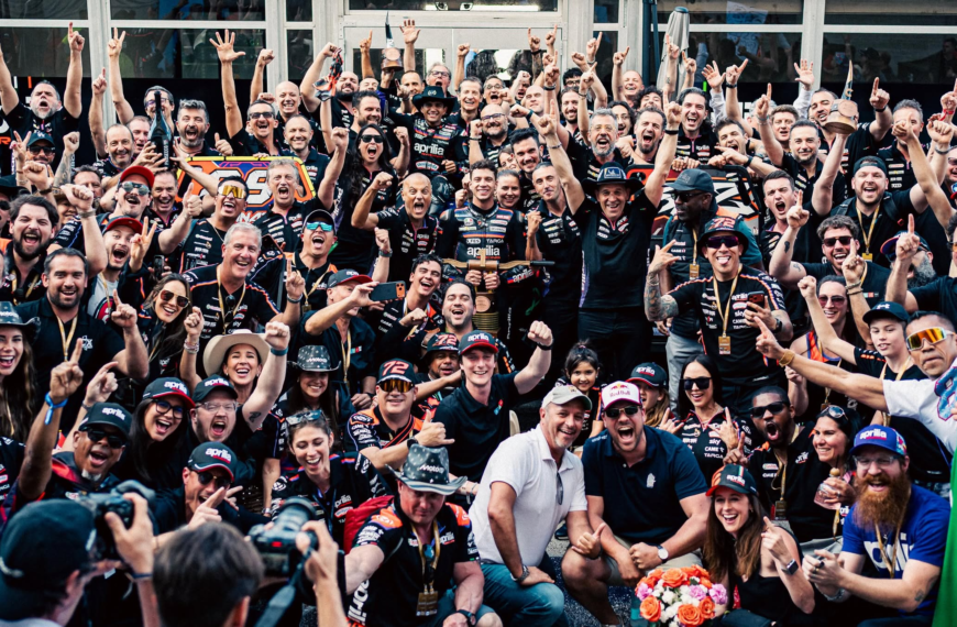 Aprilia se consolida como referencia en el arranque de MotoGP